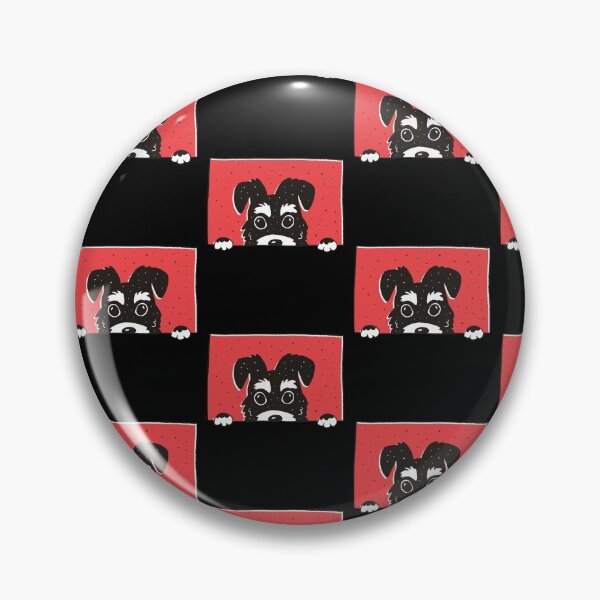 Item preview, Peeking Schnauzer Dog designed and sold by DavinciStore21.