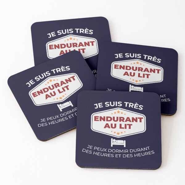Item preview, Enduring in bed, Sleep for hours - Message Humor & Mockery designed and sold by rubislys.