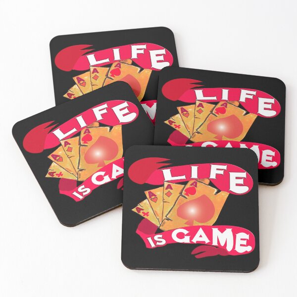 Item preview, LIFE IS GAME - FOR FUNNY POKER PLAYER GIFTS designed and sold by Ralek.