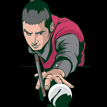 Artwork thumbnail, Pool Player by DavinciStore21