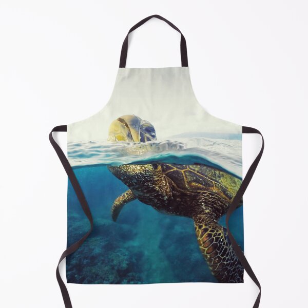 Item preview, Marine turtle swimming in the ocean, cute sea turtle photography. designed and sold by Theleochick.