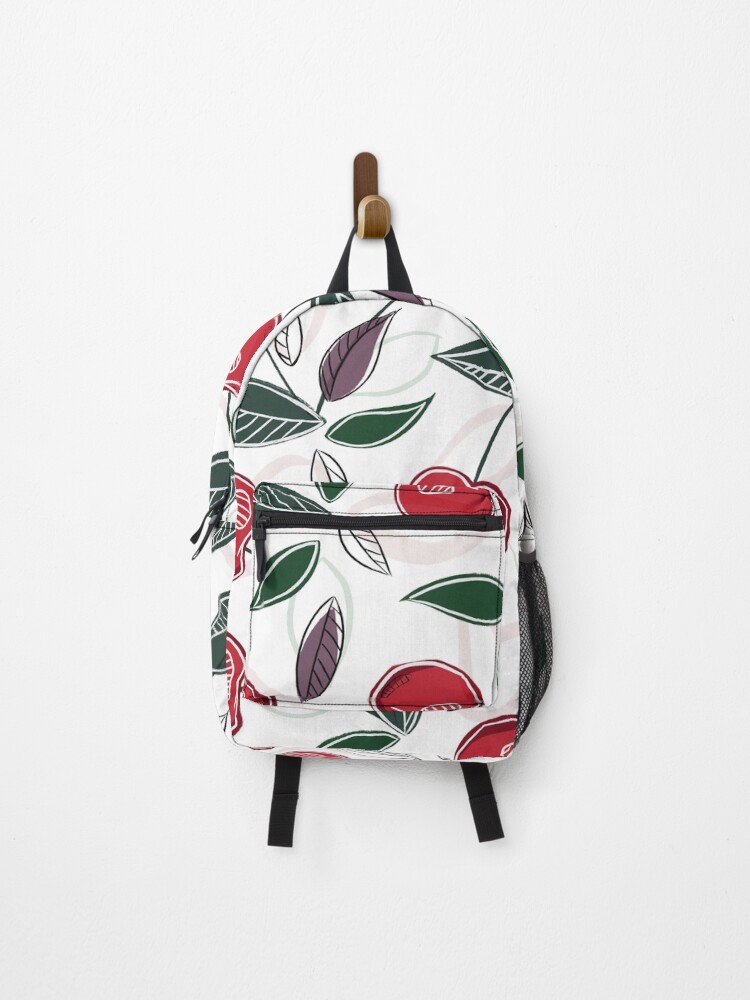 Thumbnail 1 of 3, Backpack, Cherry pattern designed and sold by Luunally.