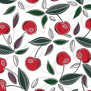 Artwork thumbnail, Cherry pattern by Luunally