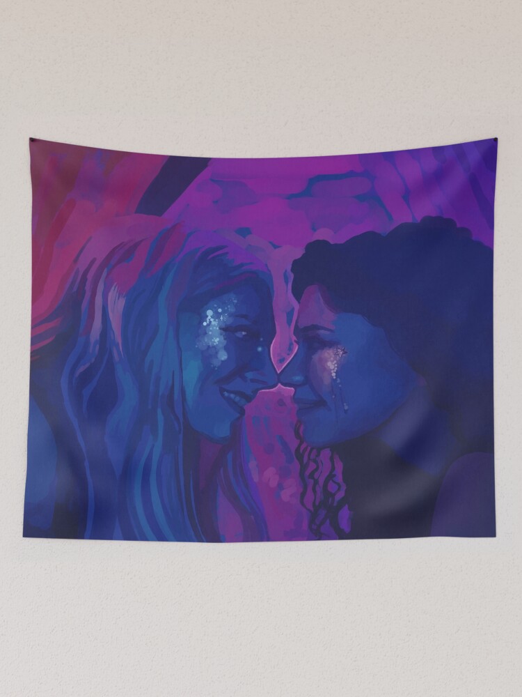 euphoria digital drawing Tapestry for Sale by pippydraws Redbubble