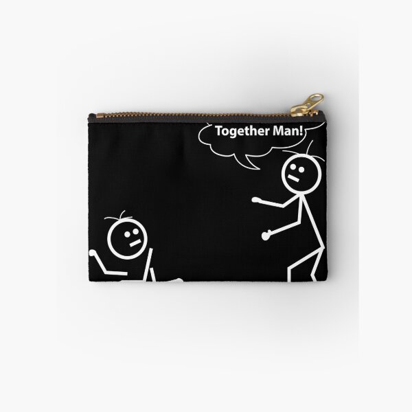 Item preview, Pull Yourself Together Man! Novelty Sarcastic Funny Stick Figure Classic T-Shirt designed and sold by Elkaissi3.