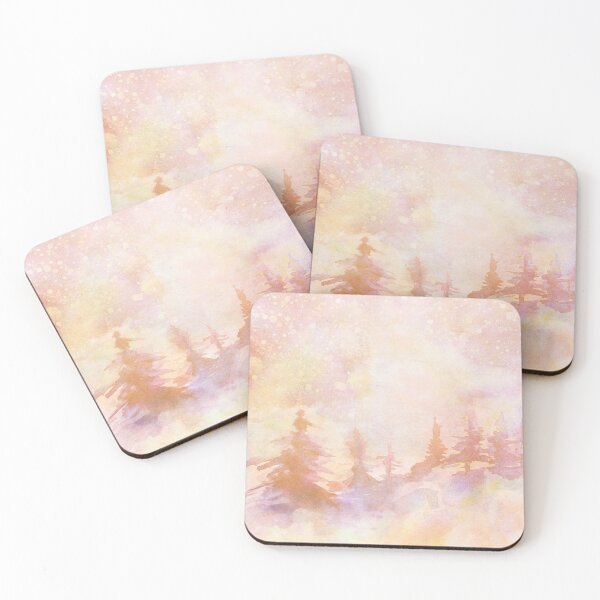 Item preview, Dreamy Pink Woodland designed and sold by adortopia.