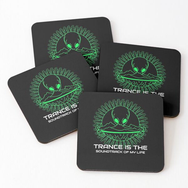 Aperçu de l'œuvre Trance est la bande originale de My Life Alien créée et vendue par TeesByMark.