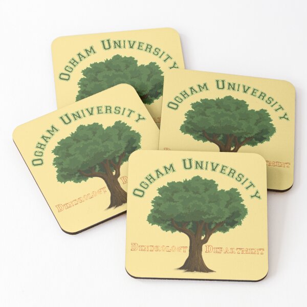 Item preview, Ogham University designed and sold by Prints4Pagans.