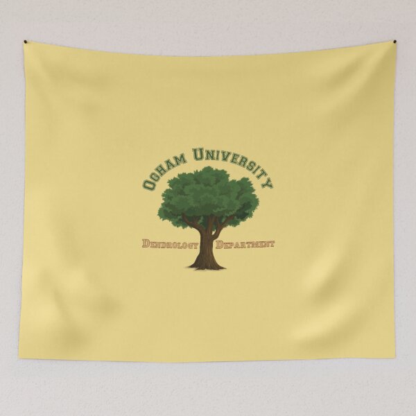Item preview, Ogham University designed and sold by Prints4Pagans.