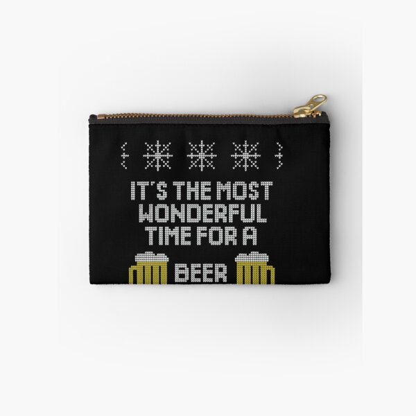 Item preview, It's The Most Wonderful Time For A Beer Christmas designed and sold by themora.