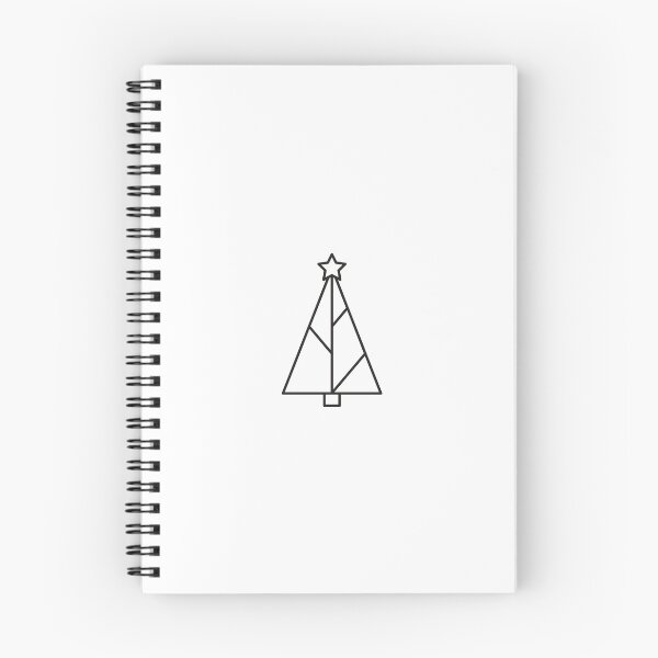 Item preview, Minimal Christmas Tree Outline designed and sold by ennbe.