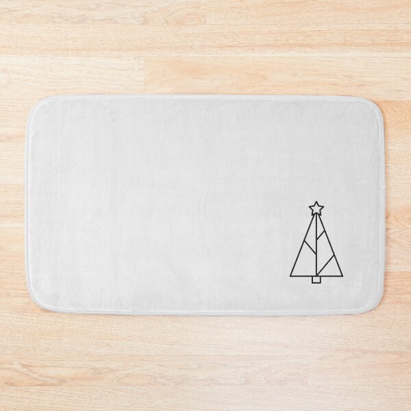 Item preview, Minimal Christmas Tree Outline designed and sold by ennbe.