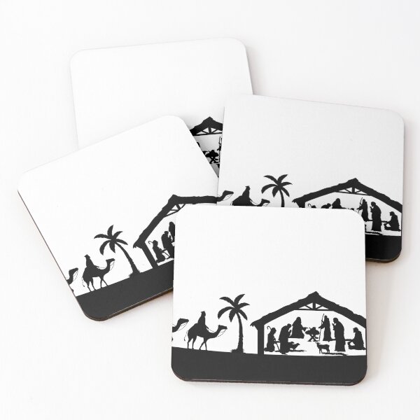 Item preview, Nativity Silhouette	 designed and sold by MarketVisionAV.