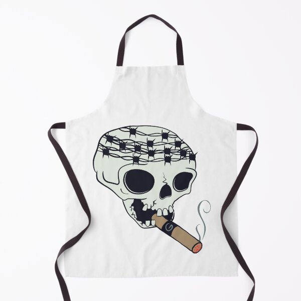 Item preview, Smoking skull. Don't smoke. Cigar smoking. designed and sold by Kamidrago.
