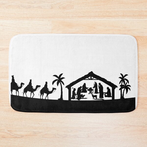Item preview, Nativity Silhouette	 designed and sold by MarketVisionAV.