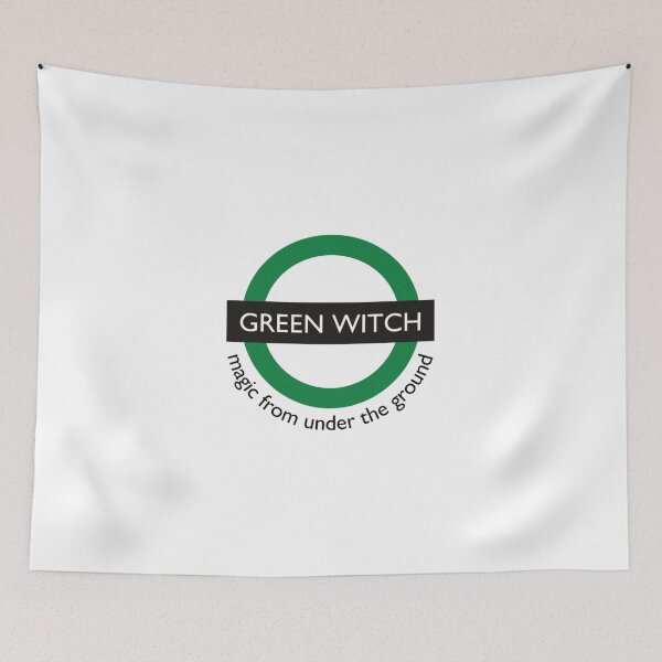 Item preview, Green Witch Underground Magic designed and sold by Prints4Pagans.