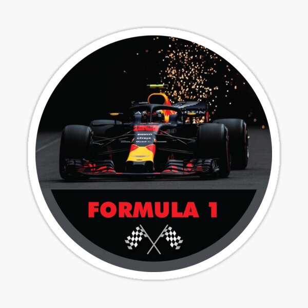 F1 Autorennen Sticker