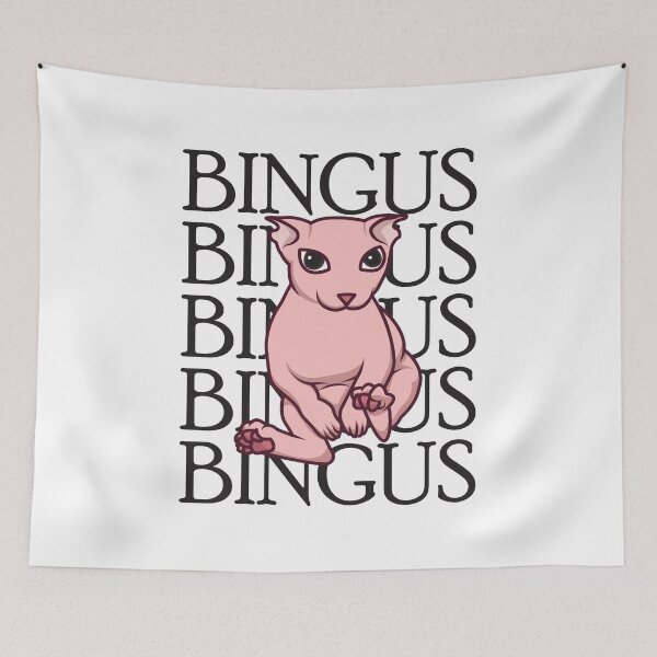 Item preview, Bingus Text Array White designed and sold by Rzera-.