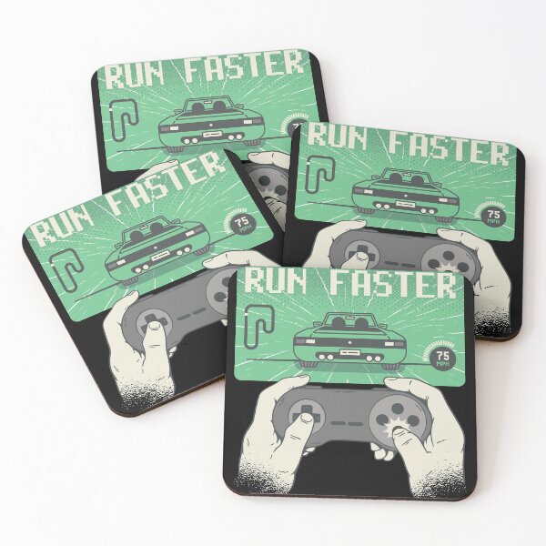 Item preview, Run Faster Gaming Retro designed and sold by DavinciStore21.