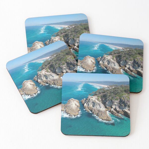 Item preview, The Gorge at Point Lookout on Minjerribah / North Stradbroke Island designed and sold by Meg Forbes.