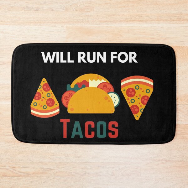 Item preview, Will Run For Tacos designed and sold by The Full Cart.