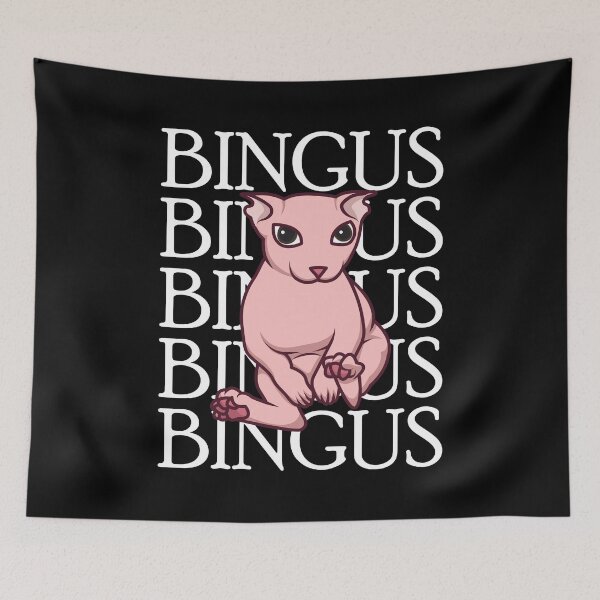 Item preview, Bingus Text Array Black designed and sold by Rzera-.