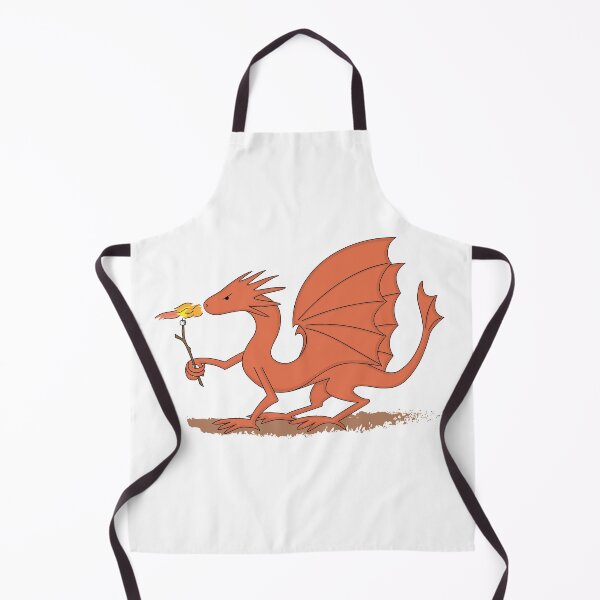 Item preview, Dragon toasting marshmallow designed and sold by Blue Chipmunk Design.