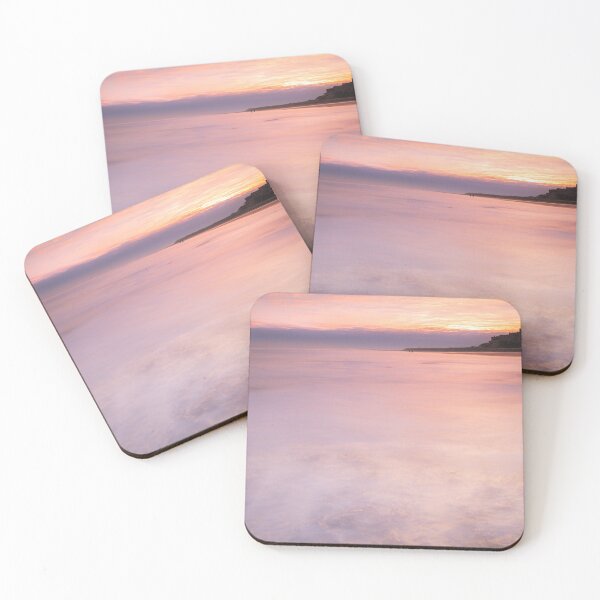 Item preview, Bamburgh Beach and Castle at Sunrise designed and sold by xperienceNE.