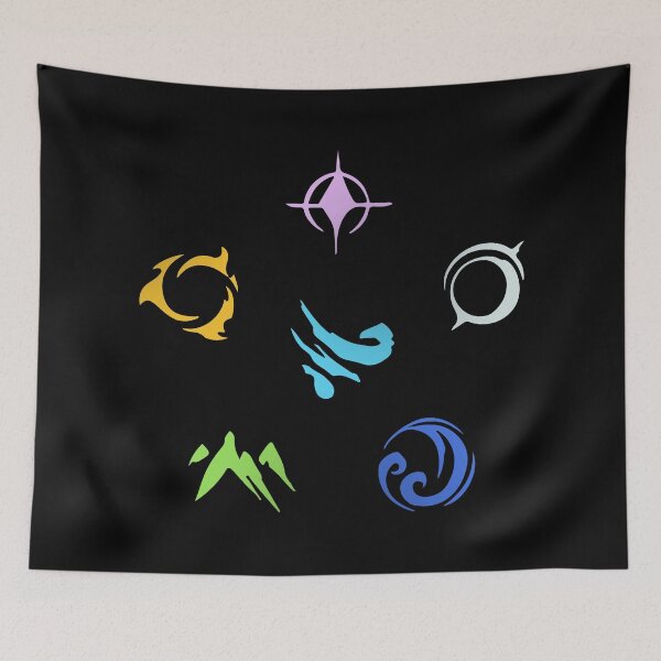 Item preview, Six Primal Forces designed and sold by Retro-Freak.