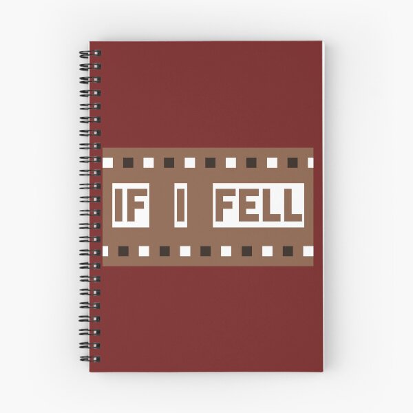 Item preview, If I Fell designed and sold by QuotesDogma.