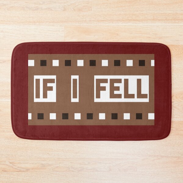Item preview, If I Fell designed and sold by QuotesDogma.