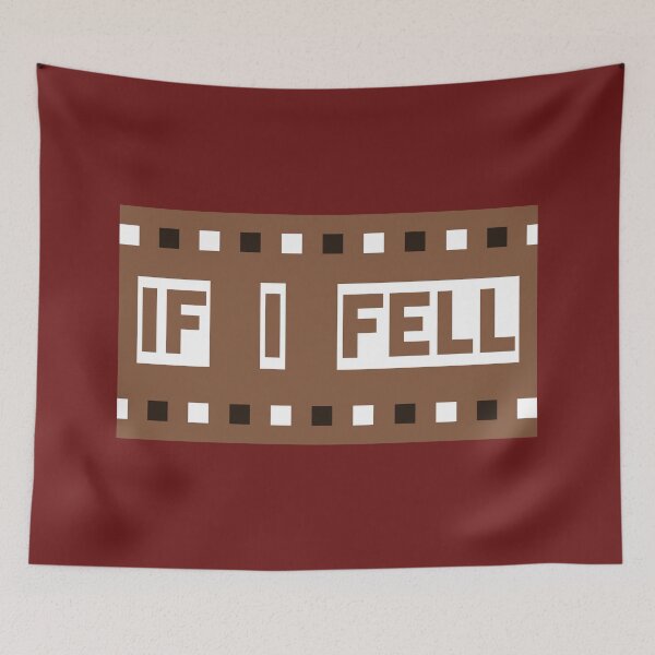 Item preview, If I Fell designed and sold by QuotesDogma.