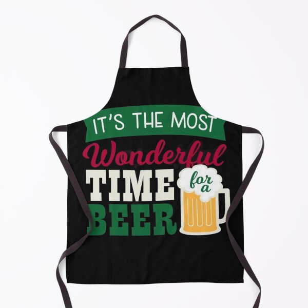 Item preview, It's The Most Wonderful Time For A Beer Christmas designed and sold by themora.