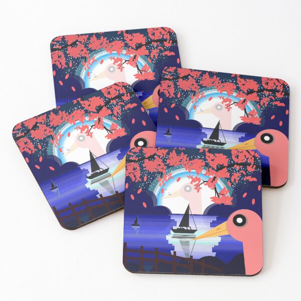 Item preview, Night watchman Flamingo designed and sold by Shape-Shifter.