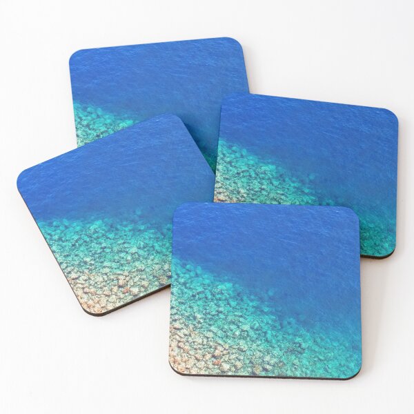 Item preview, Beautiful Seashore, blue water Seashore photography. designed and sold by Theleochick.