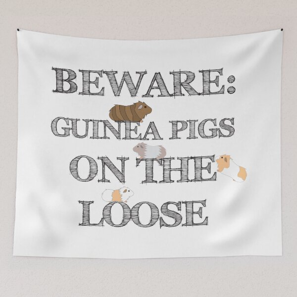 Item preview, Beware Guinea Pigs On The Loose designed and sold by 4AllTimes.