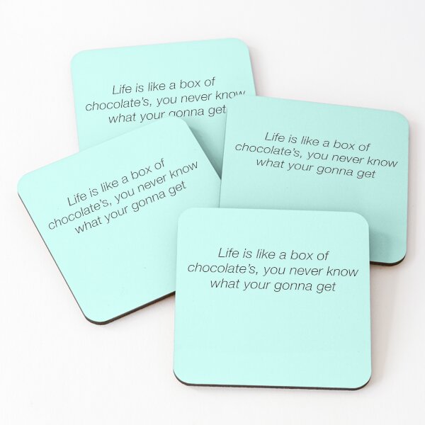 Item preview, Life is like a box of chocolates Forrest gump designed and sold by emaan-seller.