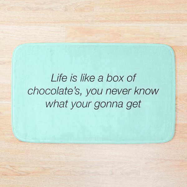 Item preview, Life is like a box of chocolates Forrest gump designed and sold by emaan-seller.