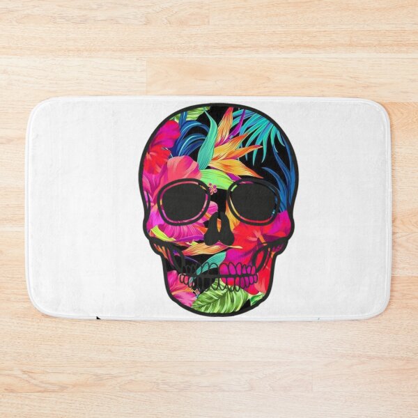 Item preview, Rock'n roll: floral skull designed and sold by mag3118.