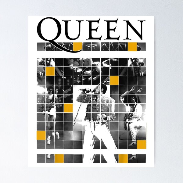 Item preview, Queen Official Live Concert Blocks  designed and sold by ChaghaganKhoga.