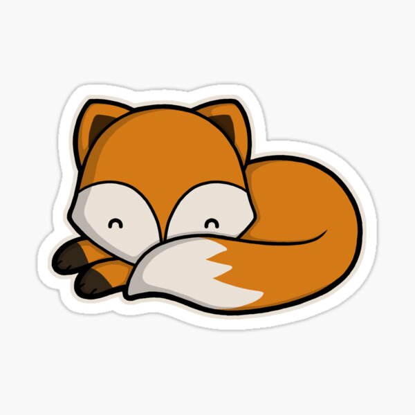 I think you're foxy. Sticker