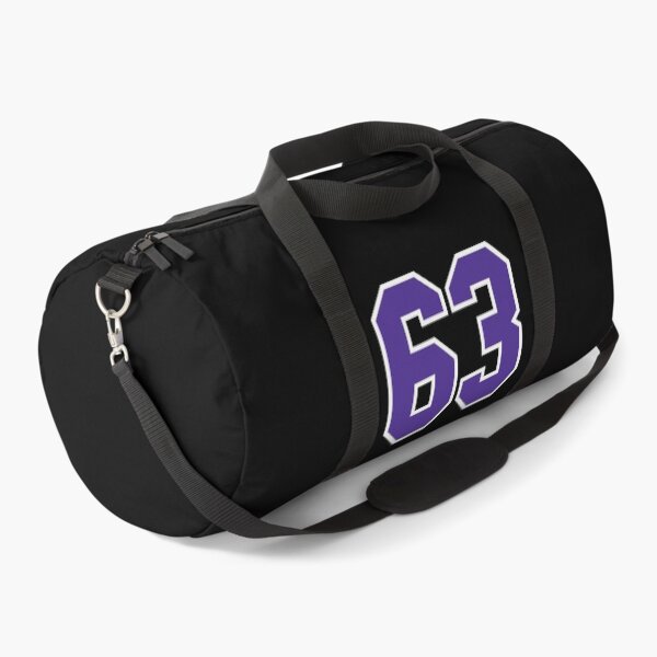 Item preview, Sixty-Three Purple Jersey Number Sports 63 designed and sold by HelloFromAja.