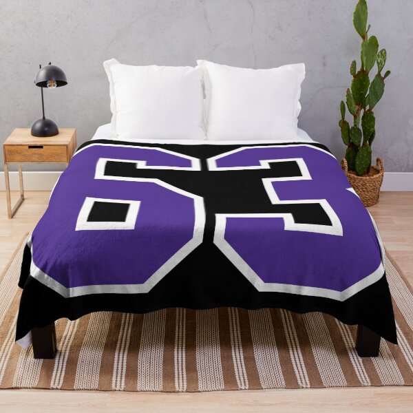 Item preview, Sixty-Three Purple Jersey Number Sports 63 designed and sold by HelloFromAja.