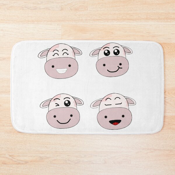 Item preview, Pink vacas kawaii pack designed and sold by wiwiart.