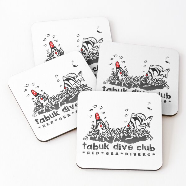 Item preview, Original 1987 Tabuk Dive Club design, in Black and White! designed and sold by Twenty Twenty Visions.