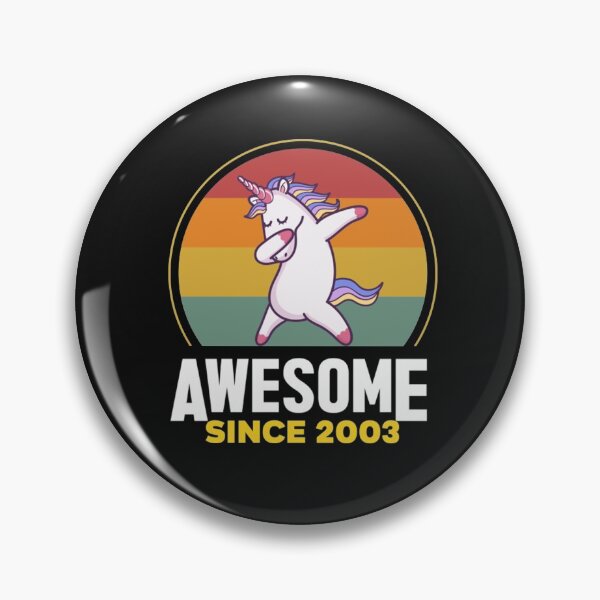 Item preview, Awesome 2003 Unicorn Cute, Awesome Since 2003, Born In 2003 Birthday  designed and sold by ViteSoli.