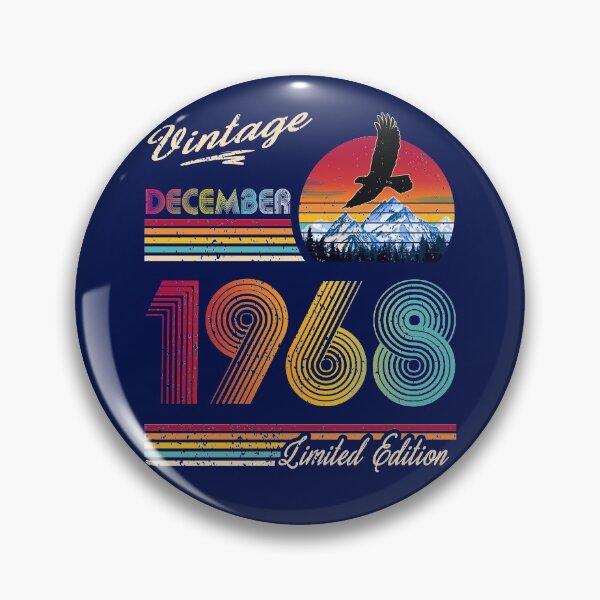 Item preview, December 1968 Birthday designed and sold by GreenSplash.