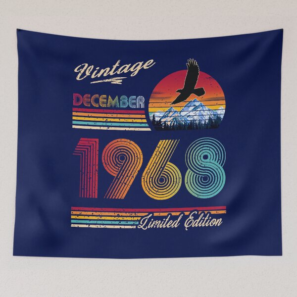 Item preview, December 1968 Birthday designed and sold by GreenSplash.