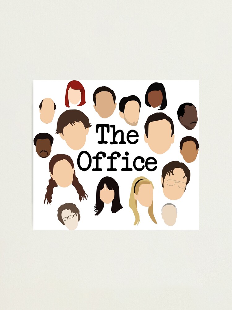 The Office Illustration Print -   Office wallpaper, Office tv, The  office