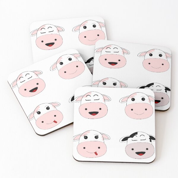 Item preview, vacas kawaii pack designed and sold by wiwiart.
